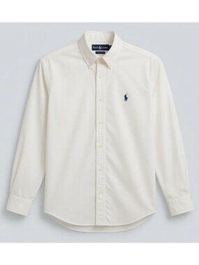 VTG Ralph Lauren Shirt Mens XL Yellow Check Blake Button Down Lightweight Pony